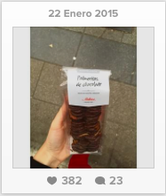 Foto de la cuenta de Pasteler&iacute;a Mallorca en Instagram. 22/01/2015